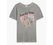 Levi's Printed cotton-jersey T-shirt - Gray Gray