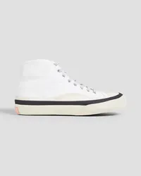 Acne Studios Canvas high-top sneakers - White White