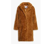 Anika faux shearling coat - Brown