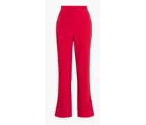 Falon stretch-twill bootcut pants - Red