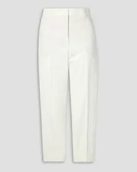 Akris Maxima stretch-cotton tapered pants - White White