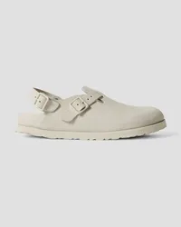 Birkenstock Tokio suede clogs - White White