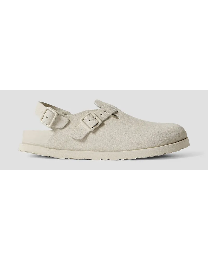 Birkenstock Tokio suede clogs - White White