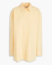 Loulou Studio Espanto cotton-poplin shirt - Orange Orange