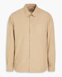 Officine Generale Cotton-poplin shirt - Neutral Neutral