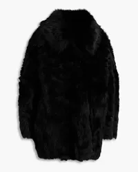 Karl Donoghue Shearling coat - Black Black