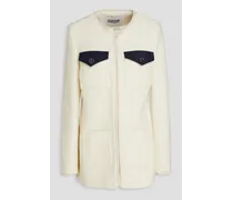 Bouclé-tweed jacket - White