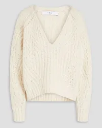 IRO Ribbed-knit sweater - White White