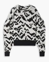 Ulla Johnson Nalla wool-blend bouclé-jacquard sweater - Black Black