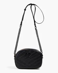 Tory Burch Kira quilted leather camera bag - Black Black