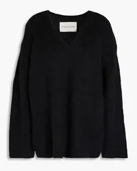 By Malene Birger Dipoma brushed knitted sweater - Black Black