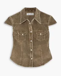 Our Legacy Daisy cotton-corduroy shirt - Brown Brown