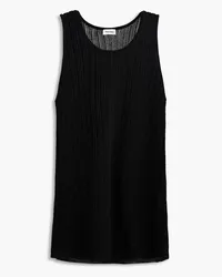 Nanushka Kayden ribbed cotton-blend tank - Black Black