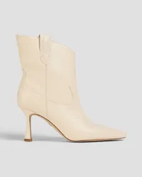 Sam Edelman Moe leather western boots - White White