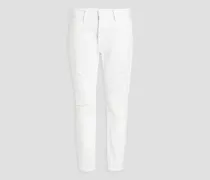 Le Garcon distressed boyfriend jeans - White