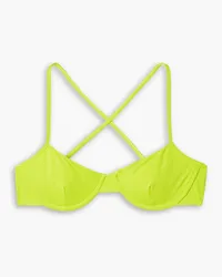 Mara Hoffman Mazlyn underwired bikini top - Yellow Yellow