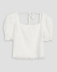 IRO Guipure lace top - White White