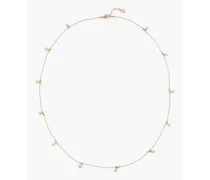 Gold-tone pearl necklace - Metallic