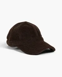 Jacquemus La Casquette Feutre brushed-felt cap - Brown Brown