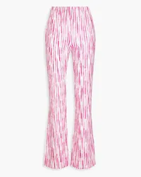 Missoni Crochet-knit flared pants - Pink Pink