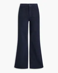 Mother The Patch Pocket Roller high-rise wide-leg jeans - Blue Blue