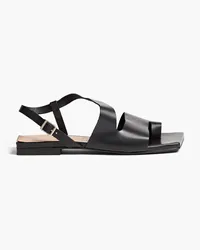 Ganni Leather sandals - Black Black