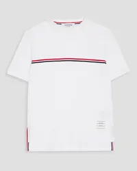 Thom Browne Cotton-jersey T-shirt - White White