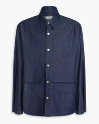 LE 17 SEPTEMBRE Denim overshirt - Blue Blue