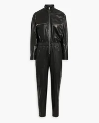 IRO Ikaraz leather jumpsuit - Black Black