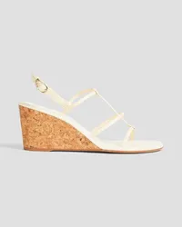 Ancient Greek Sandals Fay leather wedge slingback sandals - White White