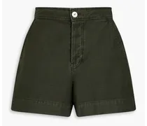 Alex Mill Alessandra cotton shorts - Green Green