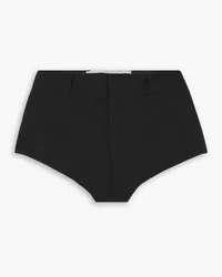 GAUGE81 Benoni high-rise cotton-twill shorts - Black Black