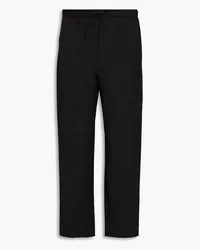 Emporio Armani Wool-crepe pants - Black Black