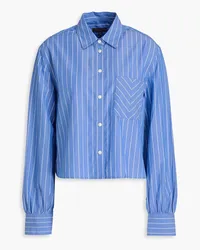 Rag & Bone Maxine striped cotton shirt - Blue Blue