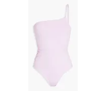 Sibella one-shoulder swimsuit - Purple
