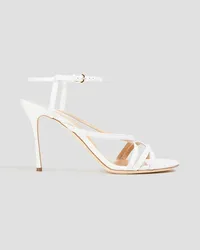 Sergio Rossi Bon Ton leather sandals - White White