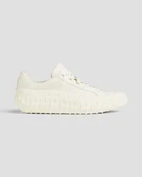 Y-3 Leather sneakers - White White