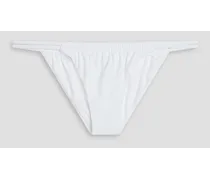 Luxor low-rise bikini briefs - White