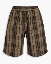 Studio Nicholson Checked shell shorts - Neutral Neutral