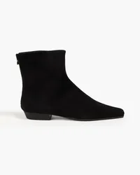 Totême Suede ankle boots - Black Black