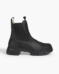 Ganni Rubber Chelsea boots - Black Black