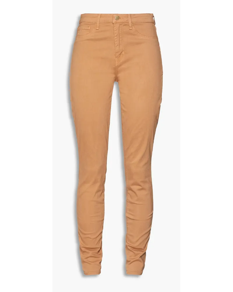 L'Agence High-rise skinny jeans - Brown Brown