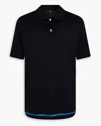 Dunhill Cotton-jersey polo shirt - Blue Blue