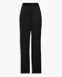 Loulou Studio Ross satin wide-leg pants - Black Black