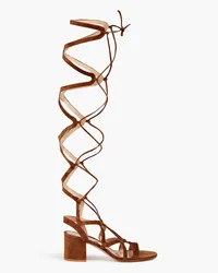 Gianvito Rossi Suede sandals - Brown Brown