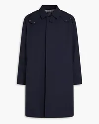 A.P.C. Cotton-blend canvas hooded coat - Blue Blue