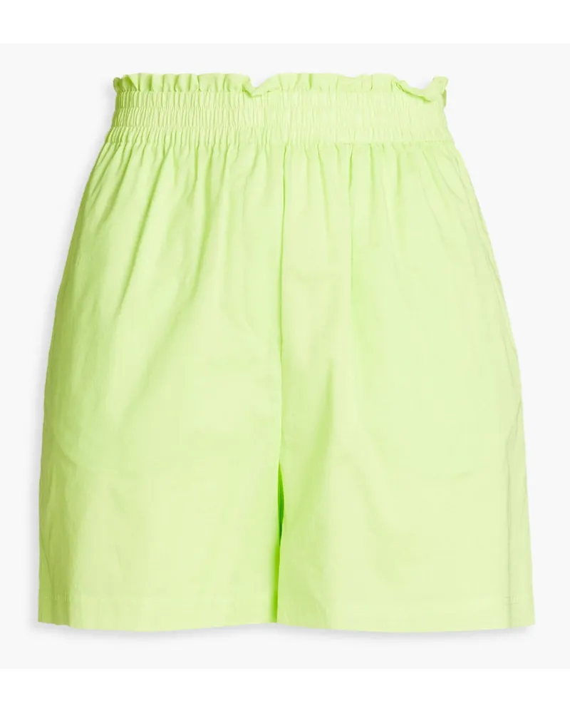 Paul Smith Neon cotton shorts - Green Green