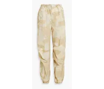 Becky camouflage-print shell cargo pants - Neutral
