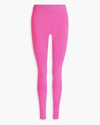 Rick Owens Stretch-piquè leggings - Pink Pink