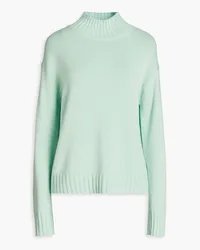 Chinti & Parker Wool and cashmere-blend turtleneck sweater - Green Green